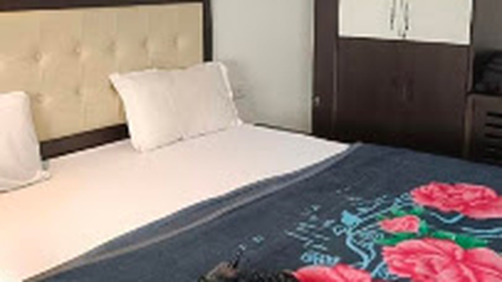Deluxe double room with wardrobe at Shri Shiv Krishna Dham, Vrindavan